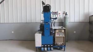 Peiriant cneifio a weldio newydd